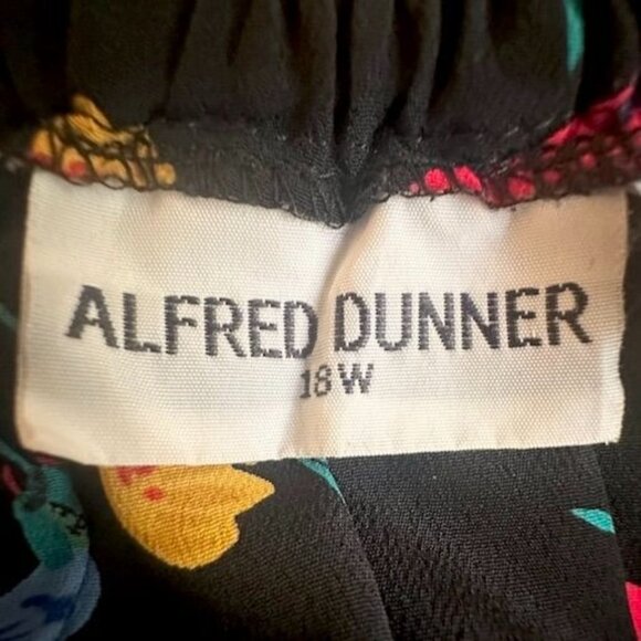 Alfred Dunner Vintage Floral Pleated Full Midi Skirt Plus Size 18W - Picture 5 of 8